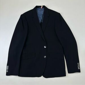 Paul Smith The Kensington black wool sport coat Size 42 R partially lined mens